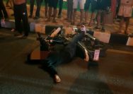 korban insiden berdarah di sekitar Masjid Agung Asyuhada, Kabupaten Pamekasan, Minggu (9/11/2025).