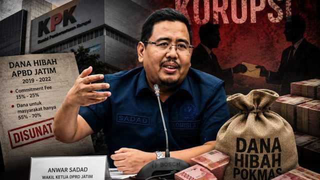 KPK Ungkap Dugaan Suap Rp6,9 Miliar ke Anwar Sadad dalam Kasus Dana Hibah Pokmas Jatim
